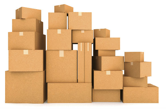Cajas de cartón embalaje. Variedad de medidas de cajas en stock.