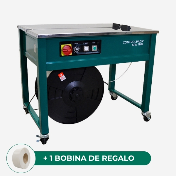 Flejadora semiautomática de mesa SPK 1202