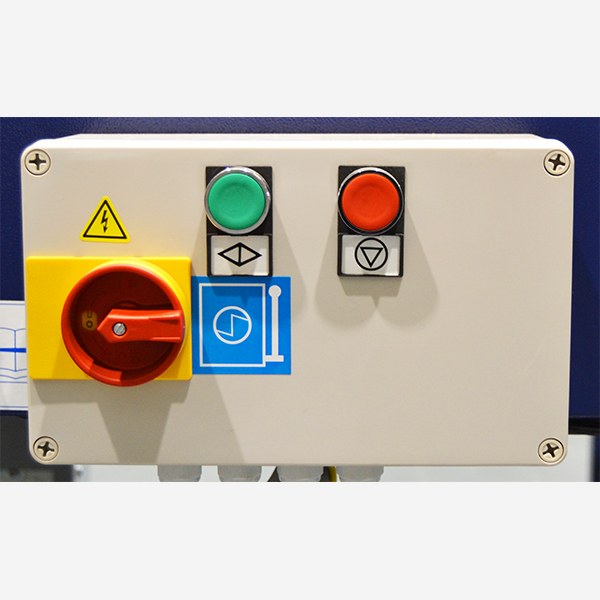 Precintadora Robotape 50 TBDE panel de control