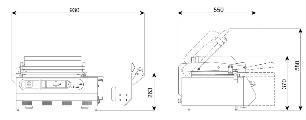 Layout dimensiones Minima EVO