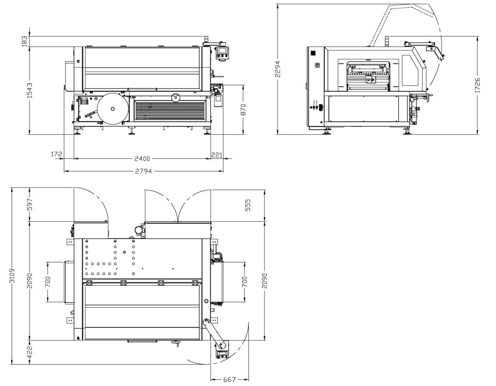 Layout dimensiones